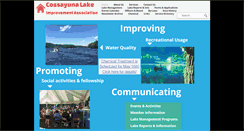 Desktop Screenshot of cossayunalake.com